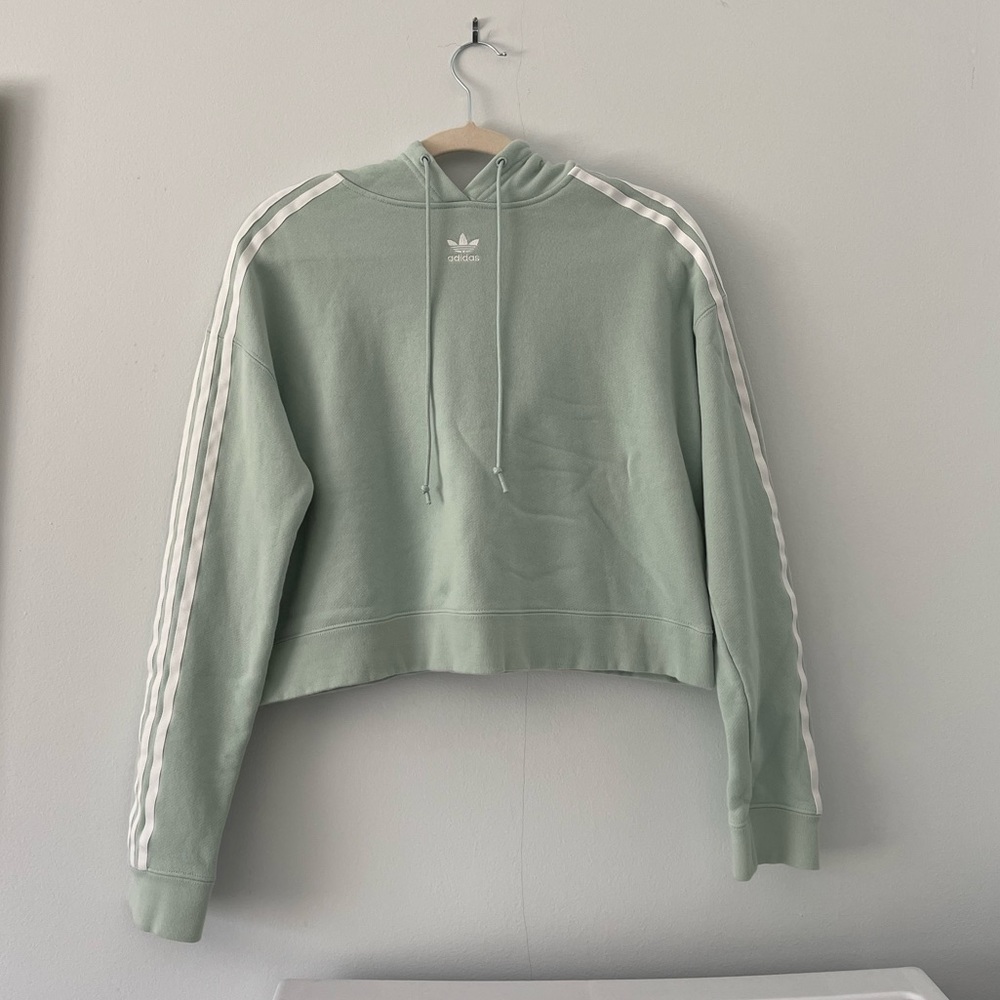 Adidas Cropped Hoodie